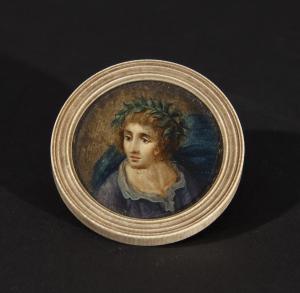 Italia, XVIII Secolo, Ritratto di poeta laureato